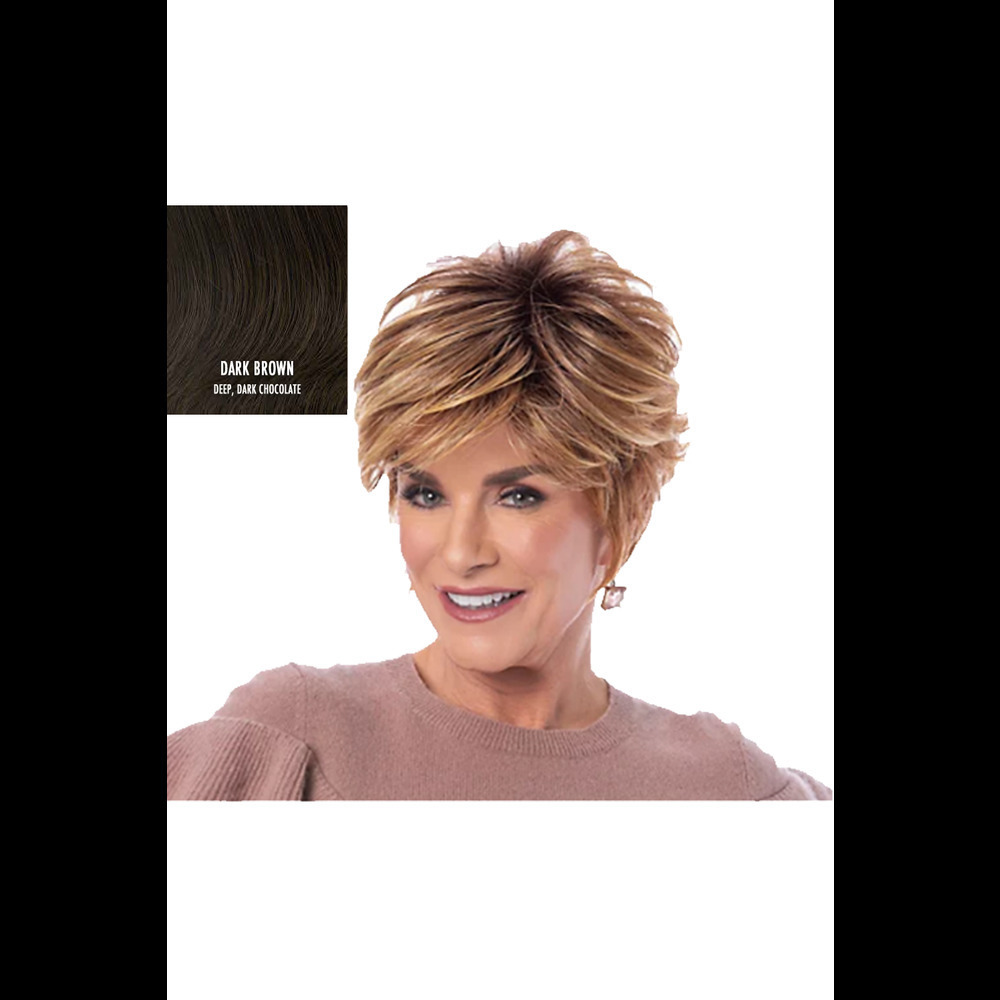 Toni Brattin Vivacious Short Cut Wig Dark Brown